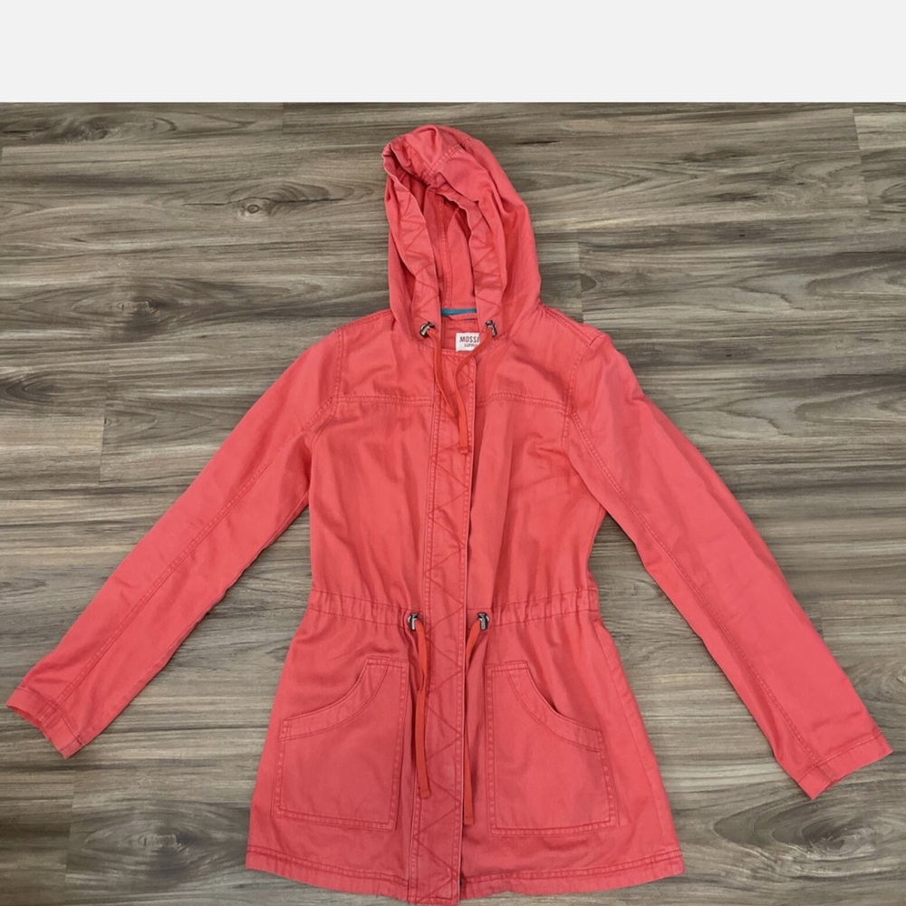 Mossimo Women's Coral Hooded Jacket